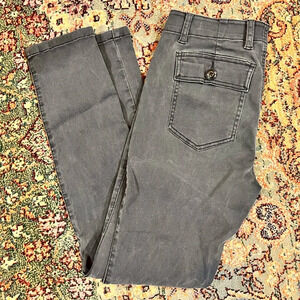 FINAL PRICE Cabi The Quest Pants Ribbed Gray Skinny Ankle